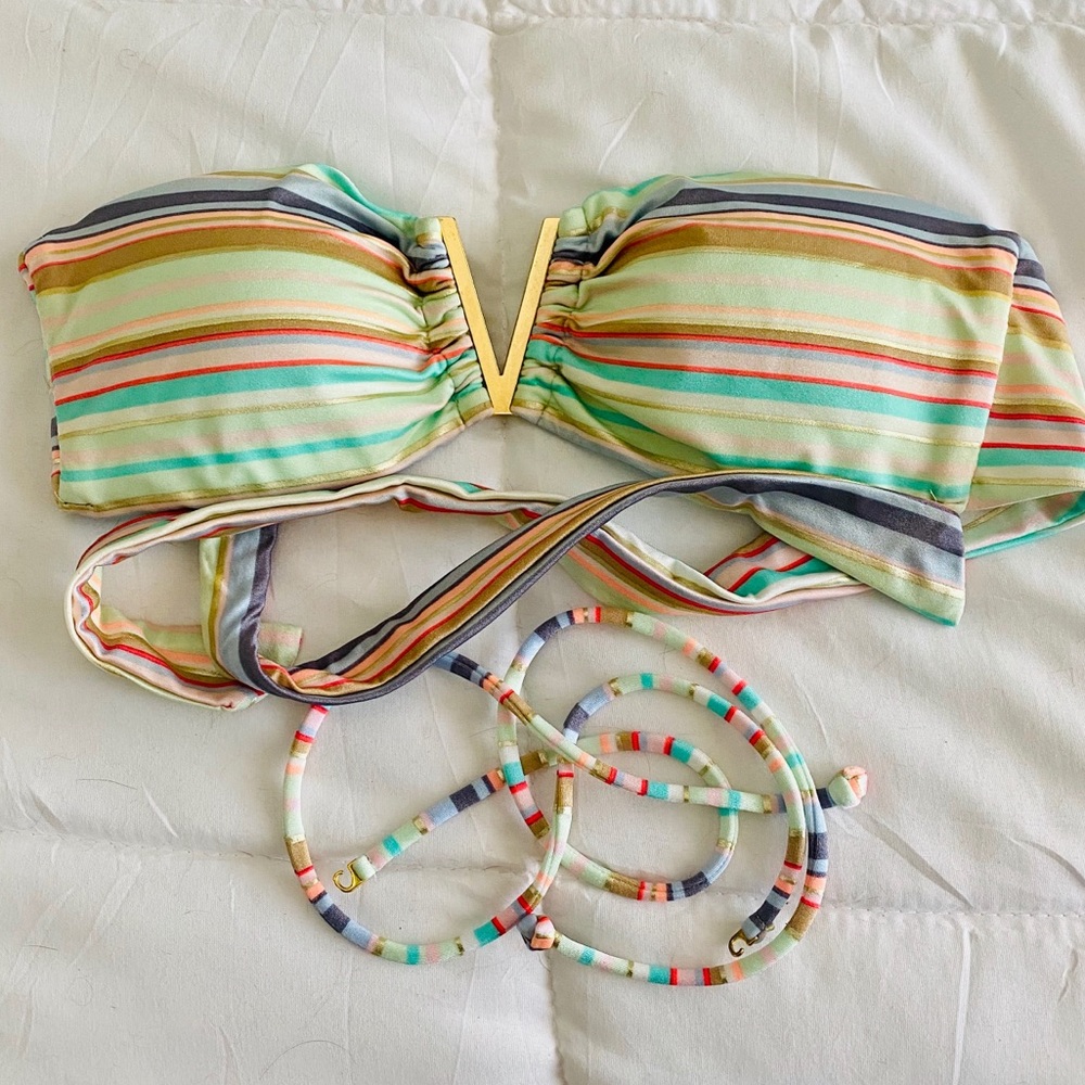 Victoria’s Secret V Strapless Bikini Top S